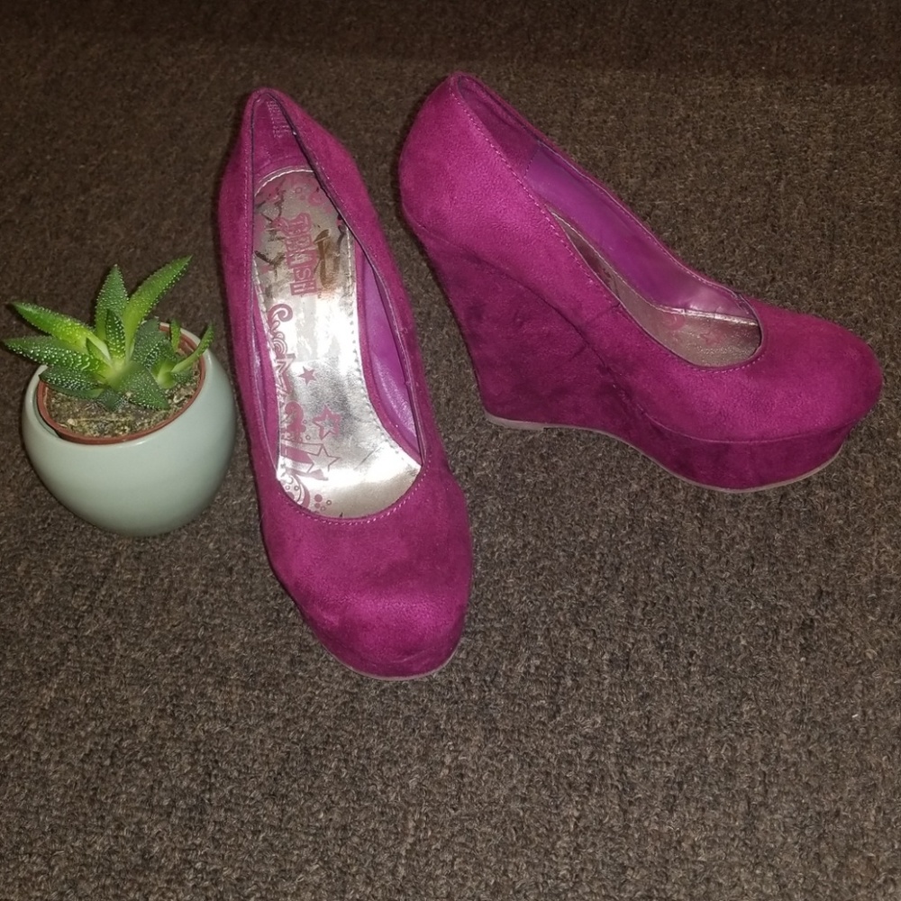 Magenta High Heels 👡